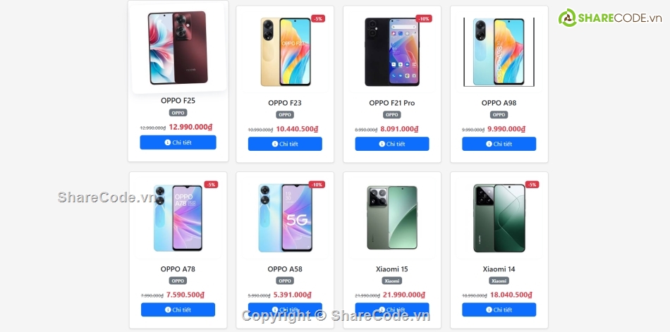 MVC,web bán điện thoại,Web PHP,Web PHP mô hình MVC,dự án PHP MVC,Full code PHP